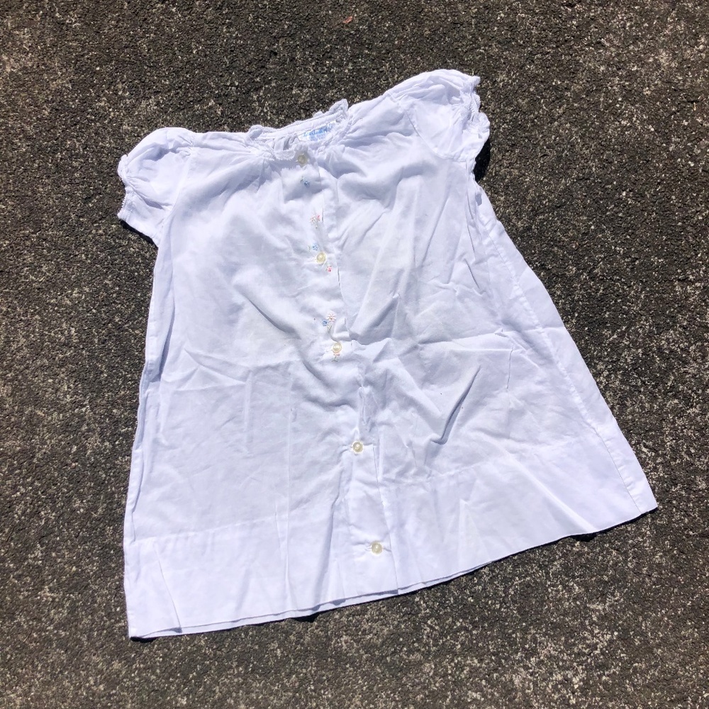 Vintage Embroidered Baby Dress